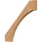 Ekena Millwork 3 1/2"W x 42"D x 42"H Westlake Smooth Knee Brace, Western Red Cedar BRC04X42X42WTL00SWR - alternate 1